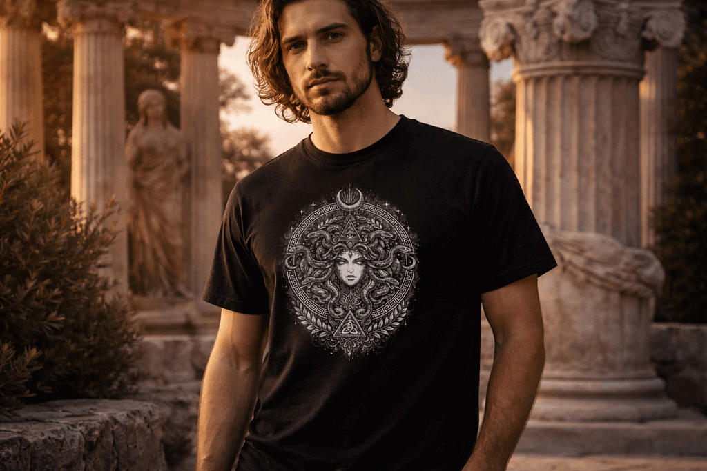 Camiseta Medusa Mitológica | Greek Mythology Tee
