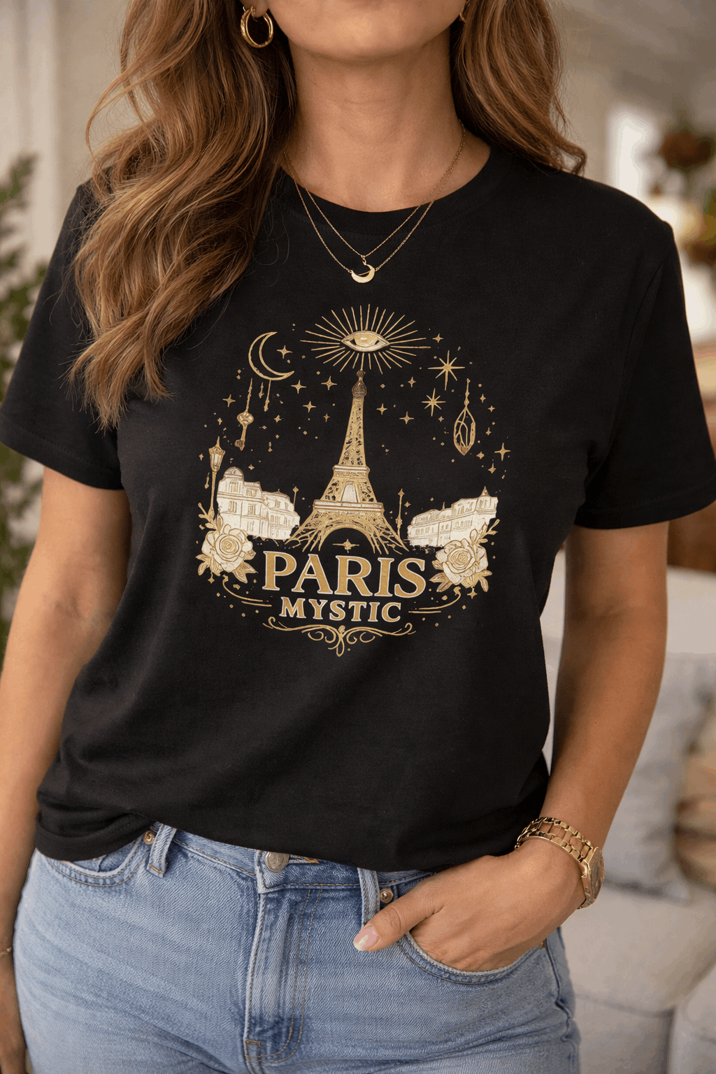 Camiseta Paris Mystic Boho Unisex Tee