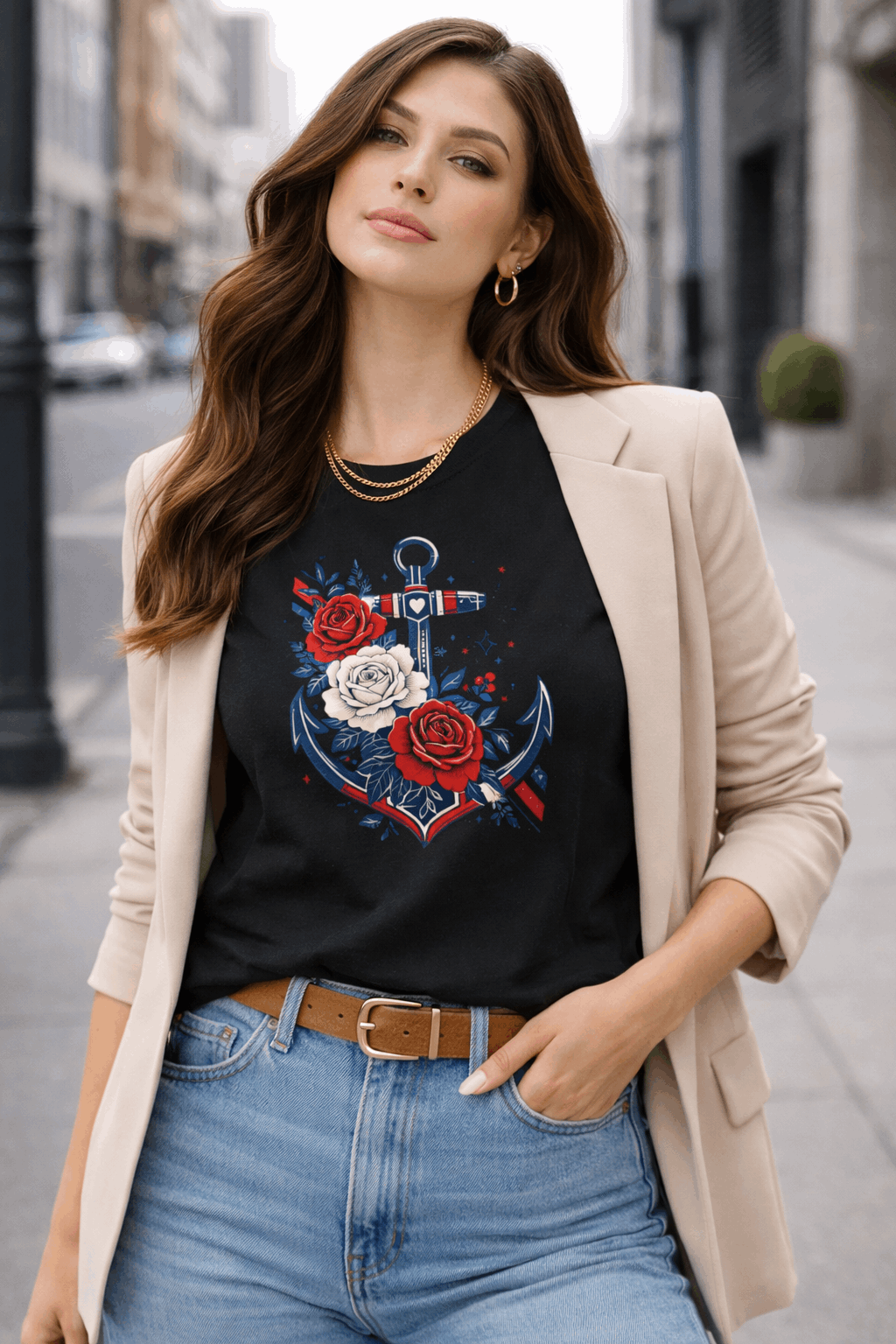 Camiseta Ancla Mística Boho | Mystic Anchor Tee