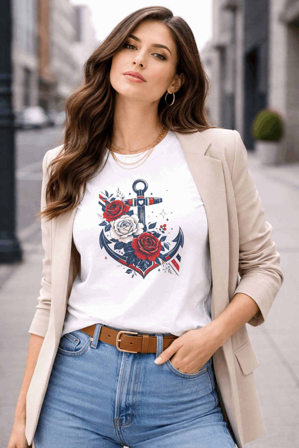 Camiseta Ancla Mística Boho | Mystic Anchor Tee