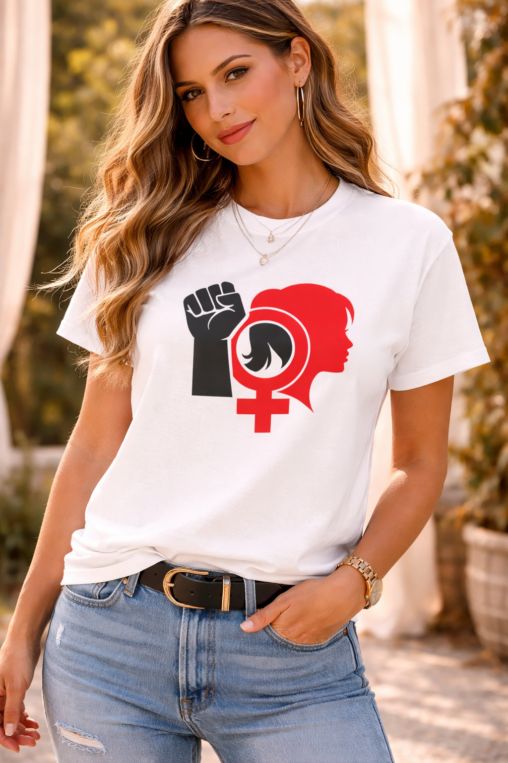 Camiseta Feminista Boho MysticBohoCo Tee