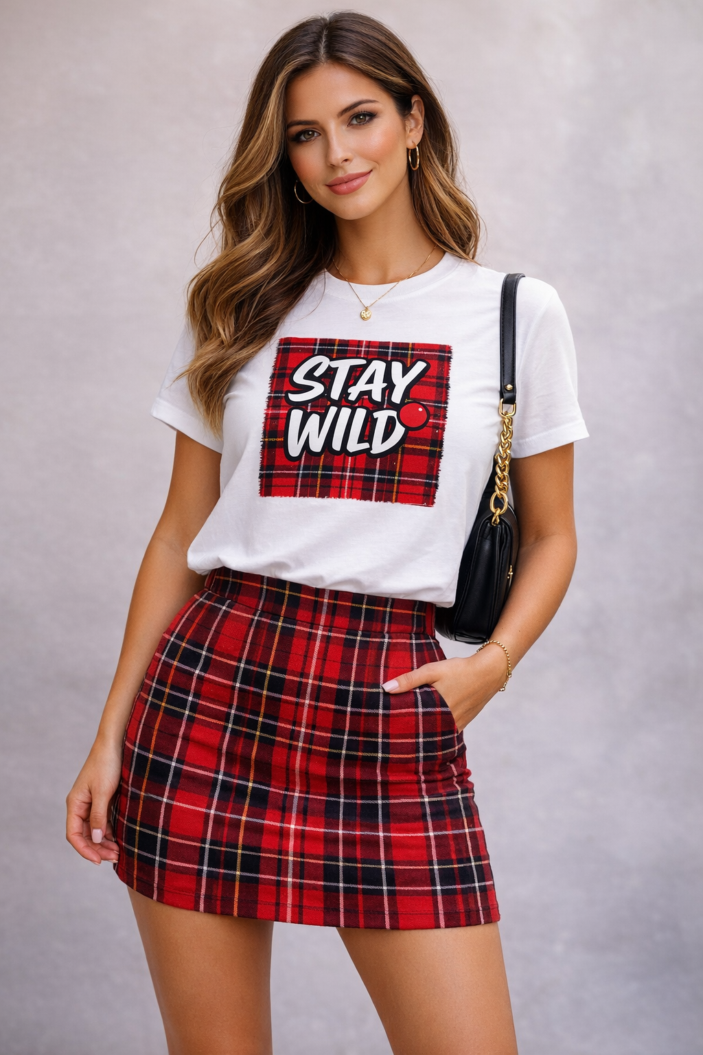Camiseta Boho Stay Wild MysticBohoCo Tee