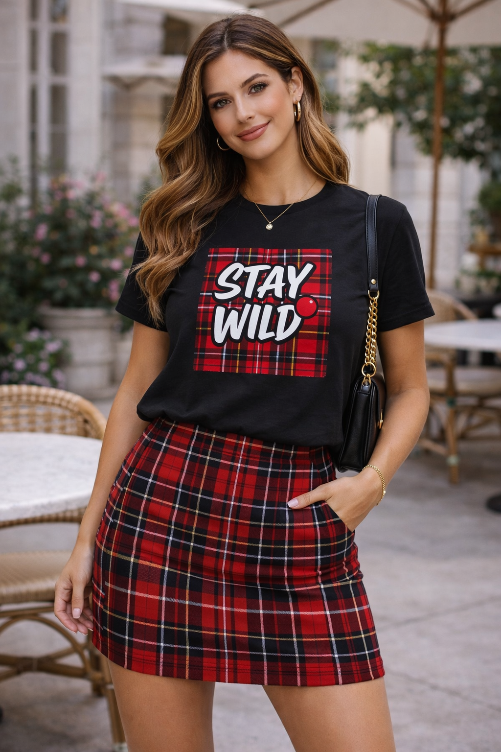 Camiseta Boho Stay Wild MysticBohoCo Tee