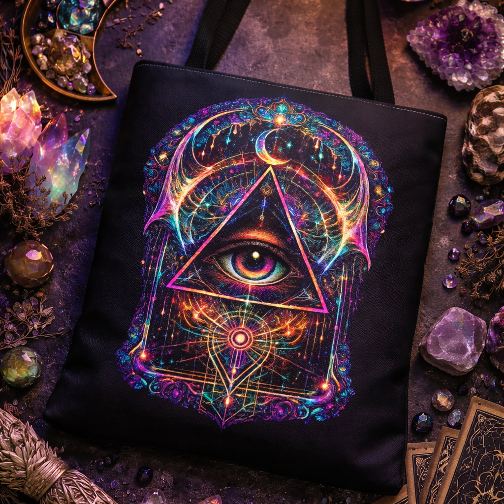 Tote Bag Místico Psicodélico | Mystic Eye Bag